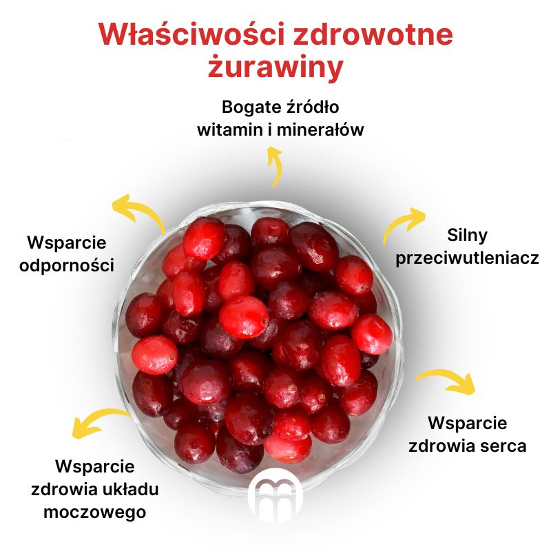 (Polština) Zdravotní přínosy brusinek